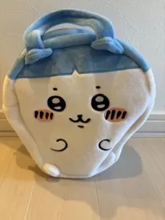 キャラクター バッグ 青と白