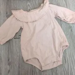 オーガニックコットン　ロンパース　60-70