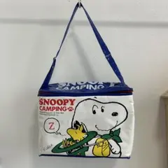 SNOOPY レトロ 保冷バッグ クーラーバッグ エナメル スヌーピー