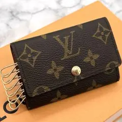 良品>ルイヴィトン モノグラム マルチカラー キーケース 4連 1008