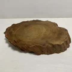 値下げ 希少　世界遺産　屋久杉　飾り台　花台　盆栽台　木製　インテリア　骨董 屋久杉蝋仕上げ木目彫りだし飾台 木製 飾り台 脚付き 一枚板