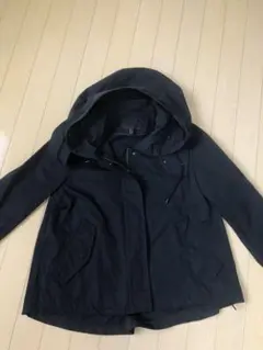 極美品 アイシービー 撥水 大きいサイズ44 ロングマウンテンパーカー 黒 極美品 アイシービー 撥水 大きいサイズ44 ロングマウンテン