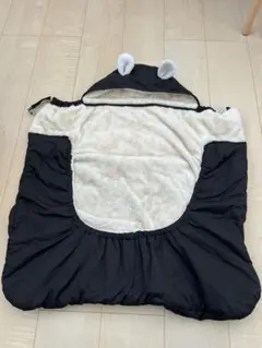 抱っこ紐ケープ　ベビーカー毛布　カバー　くま耳フード　防寒