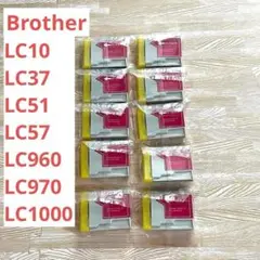 Brother ・ブラザー LC10M 互換 インク マゼンタ 10個