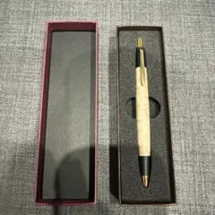 【極上杢】ボナンペン　タモ　縮杢　シャープペンシル 真鍮金具　0.5 極上杢】ボナンペン タモ 縮杢 シャープペンシル 真鍮金具 0.5 箱付き
