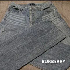 ◎50.バーバリー　ブラックレーベル…ジーンズ