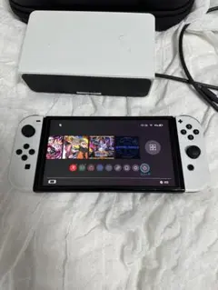 青*樹様 switch 有機EL 本体　MicroSD 256G付