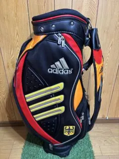 adidas ゴルフバッグ 黒/赤/オレンジ