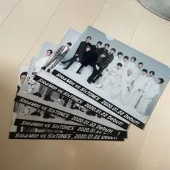 ストスノ　ミニファイル　5種　SixTONES SnowMan