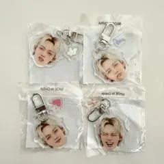 treasure ヒョンソク 顔アクキー 喜怒哀楽 コンプリート