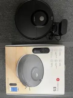 roborock 　E5　ロボット掃除機本体未開封品 E552-04 ブラック Amazon | ロボット掃除機 ロボロック E5 黒 水拭き マッピング