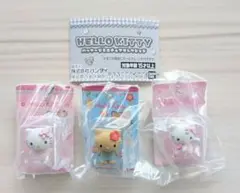 ハローキティパッケージミニチュアコレクション 3個セット