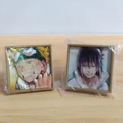 NARUTO 3Dレリーフスタンド うずまきナルト・うちはサスケ