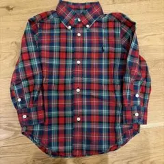 Ralph Lauren チェック柄シャツ 2/2T