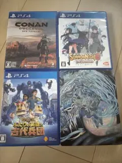 PS4 ゲームソフト 4本セット