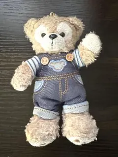 ディズニー　ダッフィー　ぬいぐるみバッチ