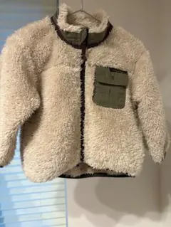 フリースジャケット ベージュ 100cm~