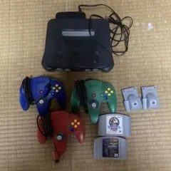 Nintendo 64 本体 コントローラー3つ