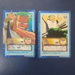 ワンピース カードダス 　旧裏　ロロノア・ゾロ 2枚セット