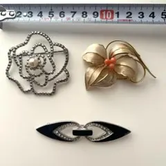 アンティークブローチ　昭和レトロ　 まとめ売り