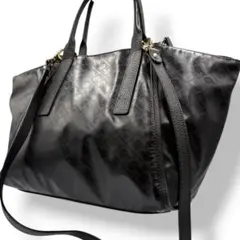 GHERARDINI ゲラルディーニ 2WAY ショルダーバッグ ブラックのサムネイル
