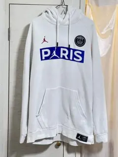K*5様 NIKE jordan PSG パリサンジェルマン パーカー 白 Lサのサムネイル