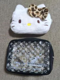 ♥ハローキティ　ポーチ2個セット