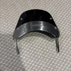 HONGPA バイク用 ウインドシールド ブラックのサムネイル