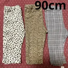 しまむら90cm七分丈レギンス3点セット