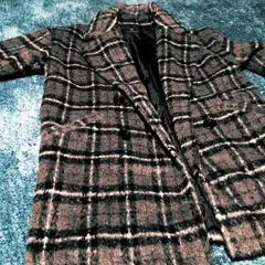 チエックチェスターコート