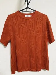 AZUL BY MOUSSY ウェーブ柄 トップス オレンジ Mのサムネイル