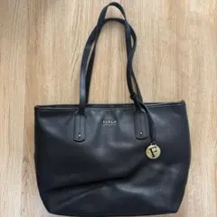 FURLA ブラック トートバッグ　黒