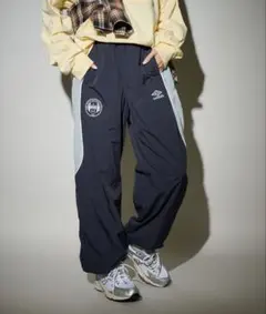 FREAK'S STORE ワイドパンツ ONE SIZE 黒/グレー