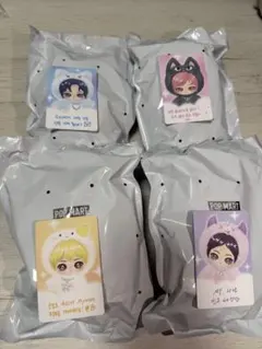 POPMART aespa FLUFFY CLUB ぬいぐるみ4体セット未開封 - メルカリ