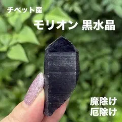 モリオン 黒水晶 天然無処理 原石 MY824