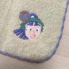 ①立花仙蔵【タグ付き未使用】忍たま乱太郎 刺繍ミニタオル ハンカチ
