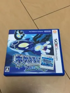 ニンテンドー3DSソフト　アルファサファイア　映画ポケモン　レア