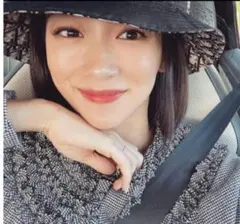 ロージーモンスター　ミニフリルブラウス　千鳥柄　村上沙織