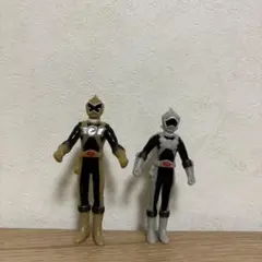 【炎神戦隊ゴーオンジャー】ゴーオンゴールド、シルバーソフビセット