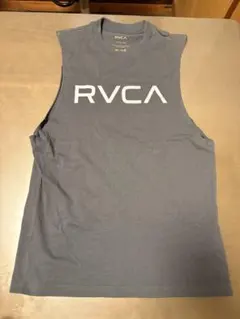 RVCA ノースリーブ タンクトップ グレー Sサイズのサムネイル