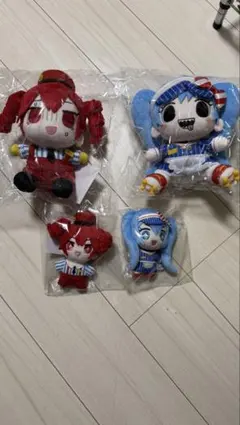 メズマライザー 初音ミク 重音テト ぬいぐるみ 2点 マスコット2点 セット
