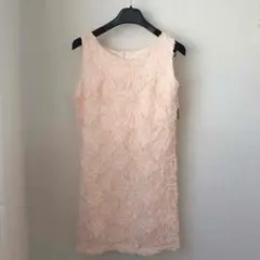 フリルワンピース バラ ピンク 新品