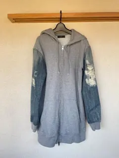 DIESEL パーカー (デニム切替 )