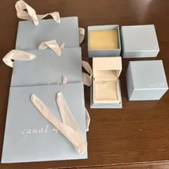 カナル4°C ケース・紙袋 3セット