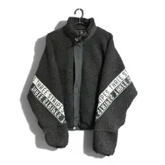 adidas ボアジャケット フリース ブラック