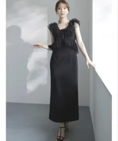 HANAE MORI×CELFORDコラボ リボンロングドレス ワンピース 36 - メルカリ