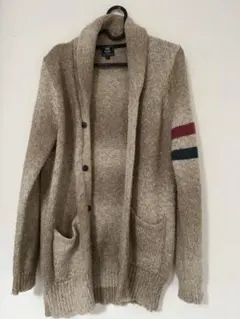 BEAMS HEART ベージュ カーディガン Mサイズ