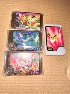 ポケモンフレンダ4弾　未使用　ブイズ　3種　セミコンプリート　ワンダー
