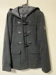 BLUE CROSS spicy label グレー ダッフルコート LL