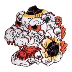 紅蓮百猫　フォーチュン　 カーペット　ラッグ　インテリア　ポップアート　雑貨